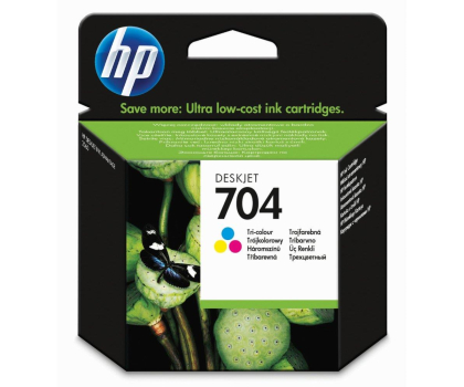 Tusz HP 704CMY 200str. (CN693AE) kolor